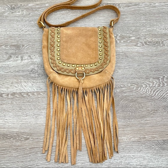 Scully Handbags - Scully Crossbody Suede Purse